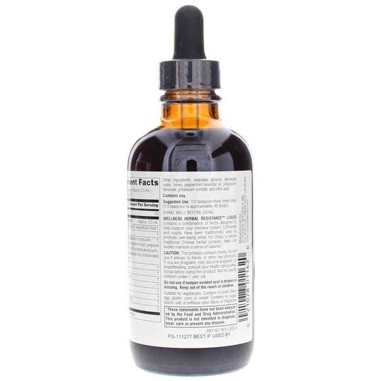 Wellness Herbal Resistance Liquid Alcohol Free, SNN